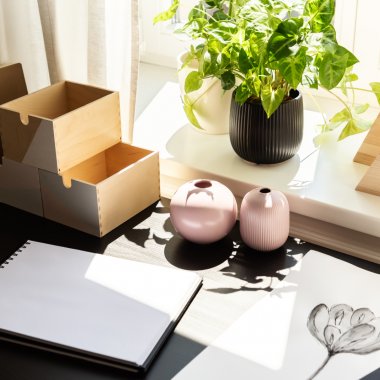 Dekoration für den Schreibtisch