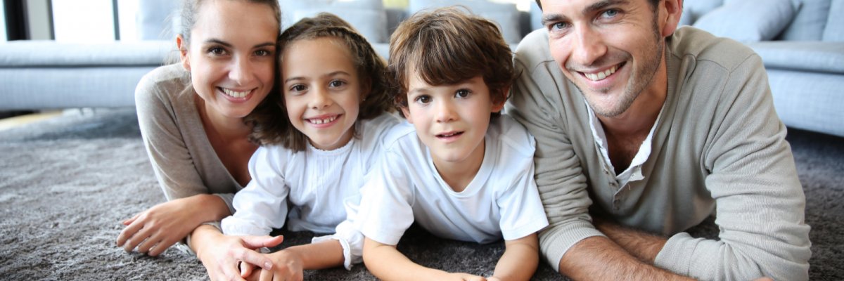 Teppichboden im Wohnzimmer