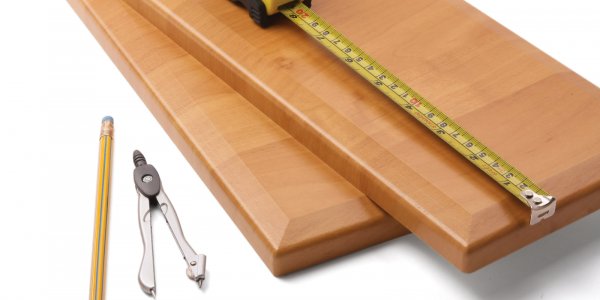 Aufmaß von Treppenstufen