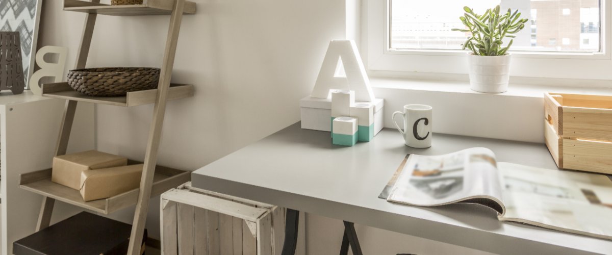 Dekoration im Arbeitszimmer