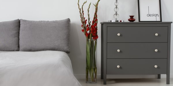 Kommode im Schlafzimmer