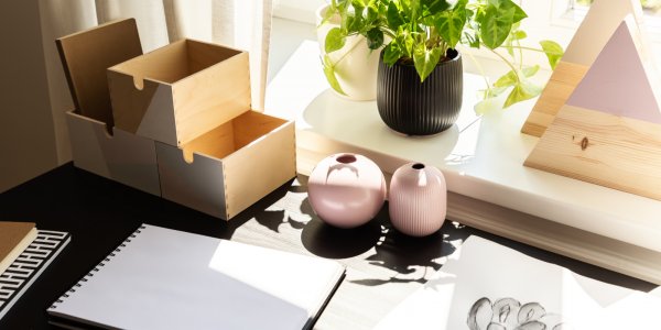 Dekoration für den Schreibtisch