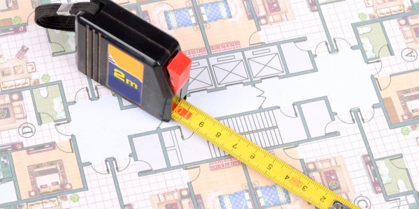 Aufmaß von Wohnräumen