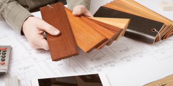 Muster von Bodenbelägen