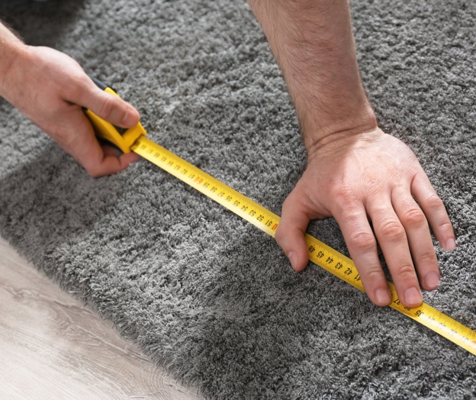 Teppich ausmessen