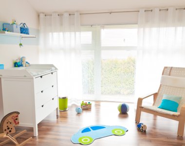 Fenster im Kinderzimmer