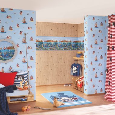Kinderzimmer-Tapete