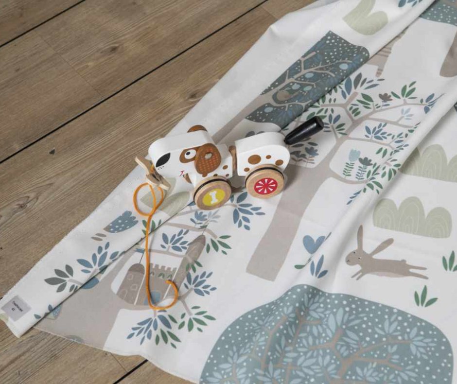 Vorhangstoff für Kinderzimmer