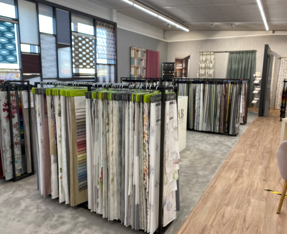 Stoffabteilung bei Knutzen Home