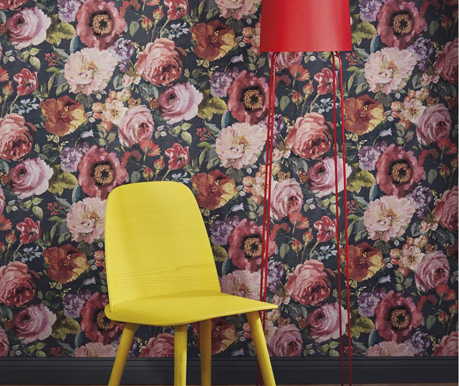 Mustertapete für Wohnräume