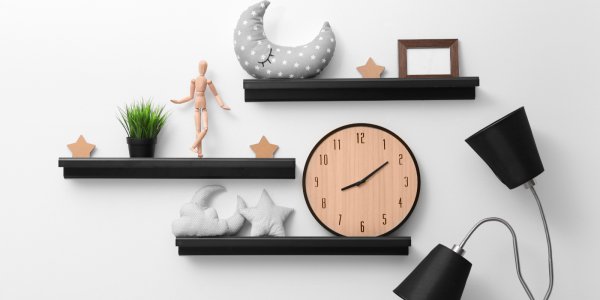 Dekoration für Wandregale