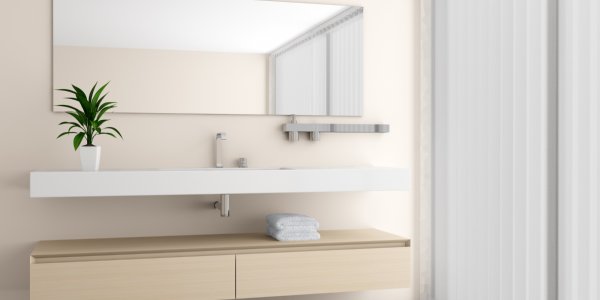 Spiegel im Badezimmer