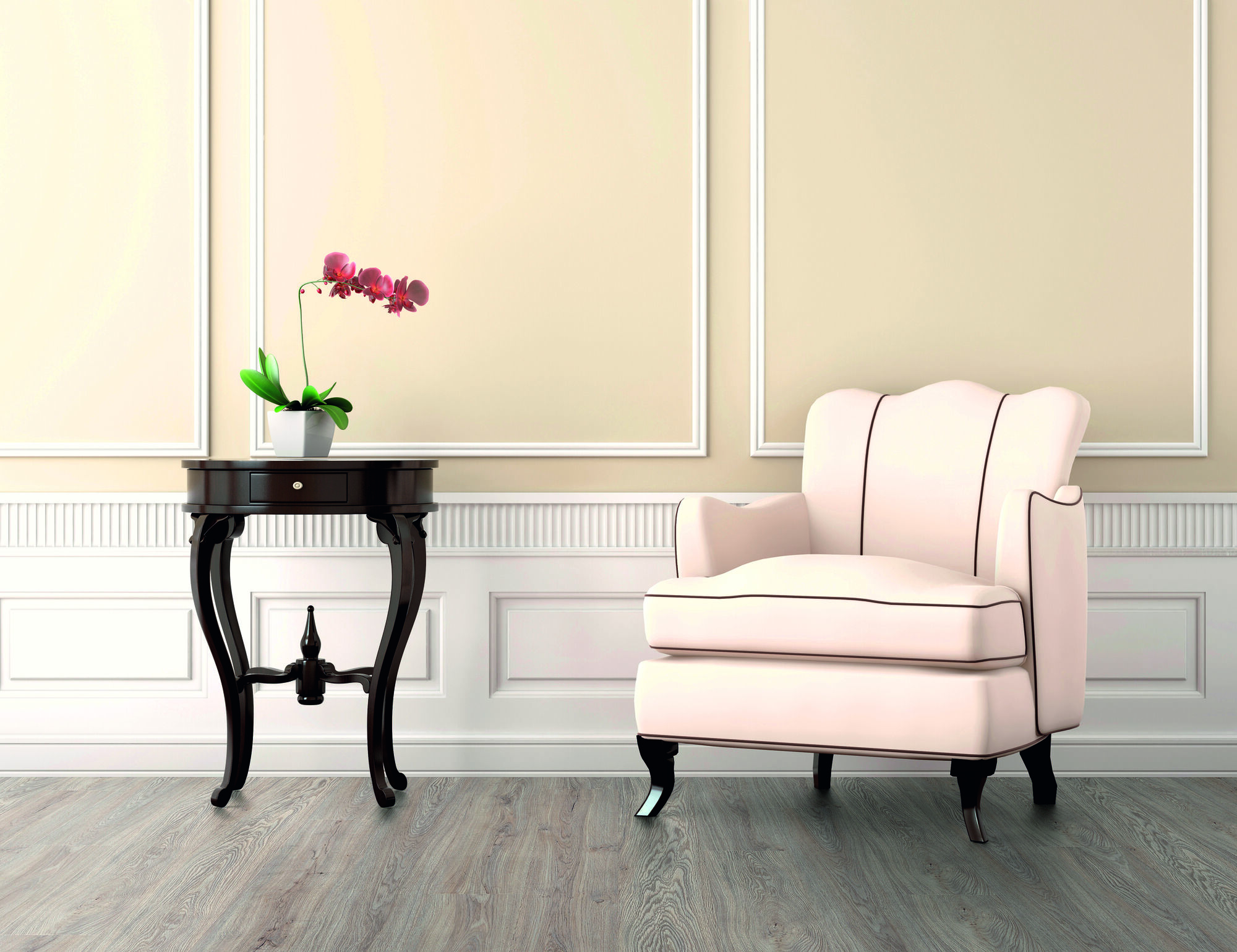 Design-Planke »Classic Style« 25-05 Eiche creme