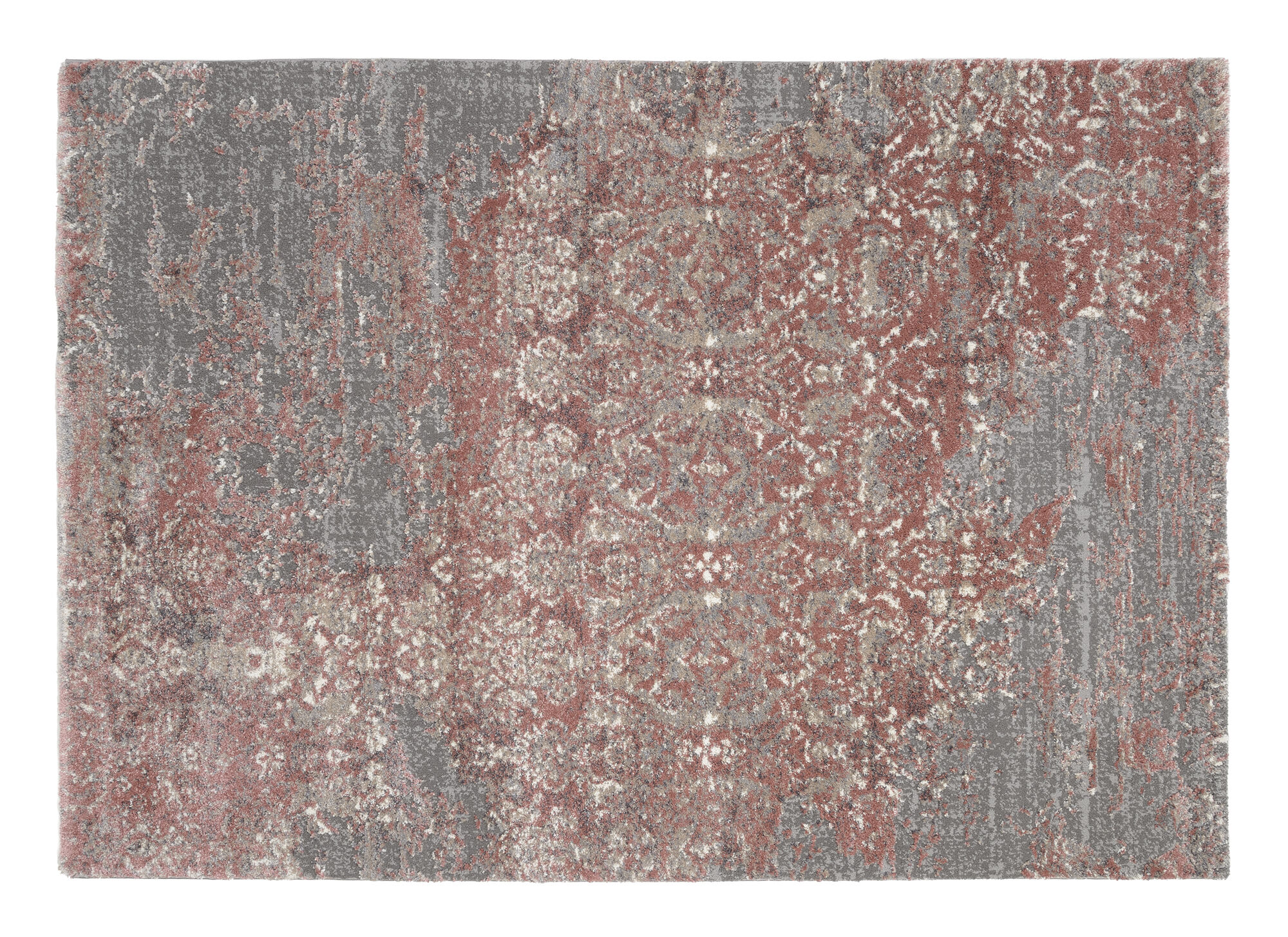 Weicher Shaggy Hochlor Langflor Teppich »Edition Loft 02« – Kuscheliges Rosenholz-Design, 160x230 cm