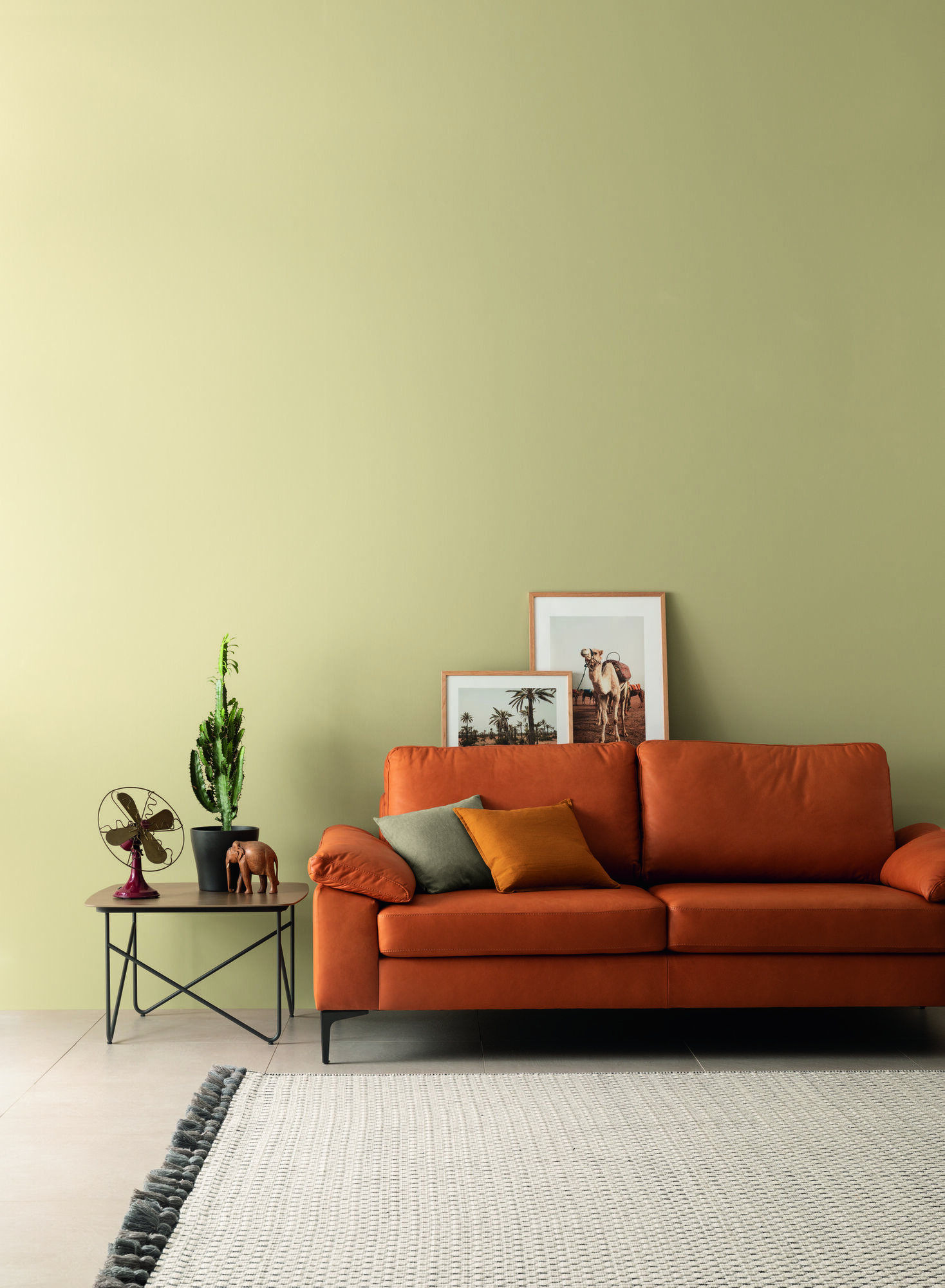Hochdeckende Designfarbe Wüstengelb