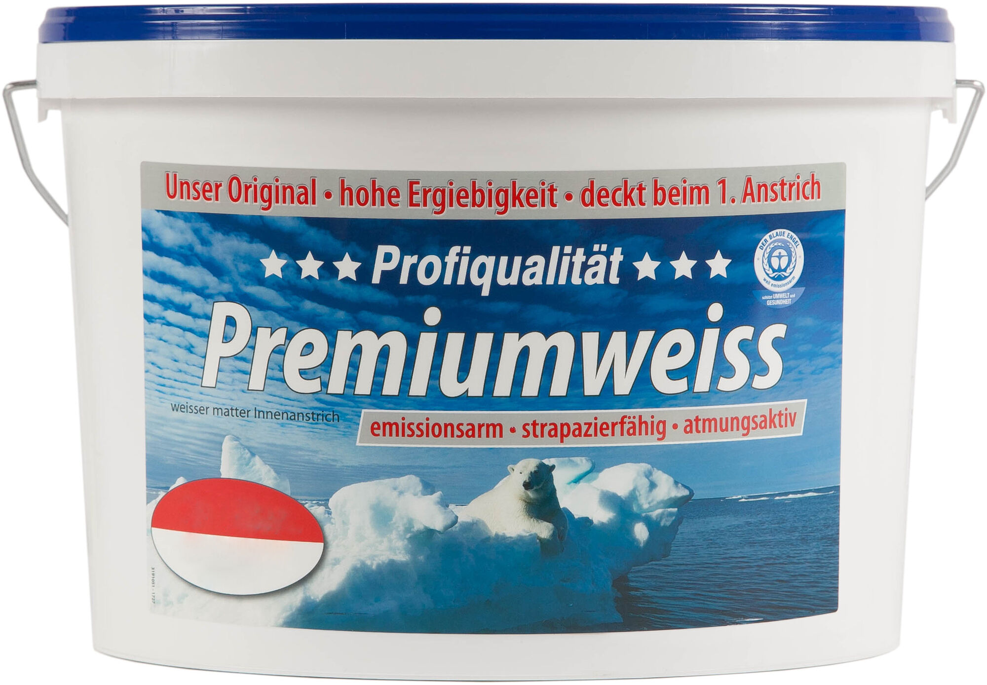 Wandfarbe »Premiumweiss« innen 5 l