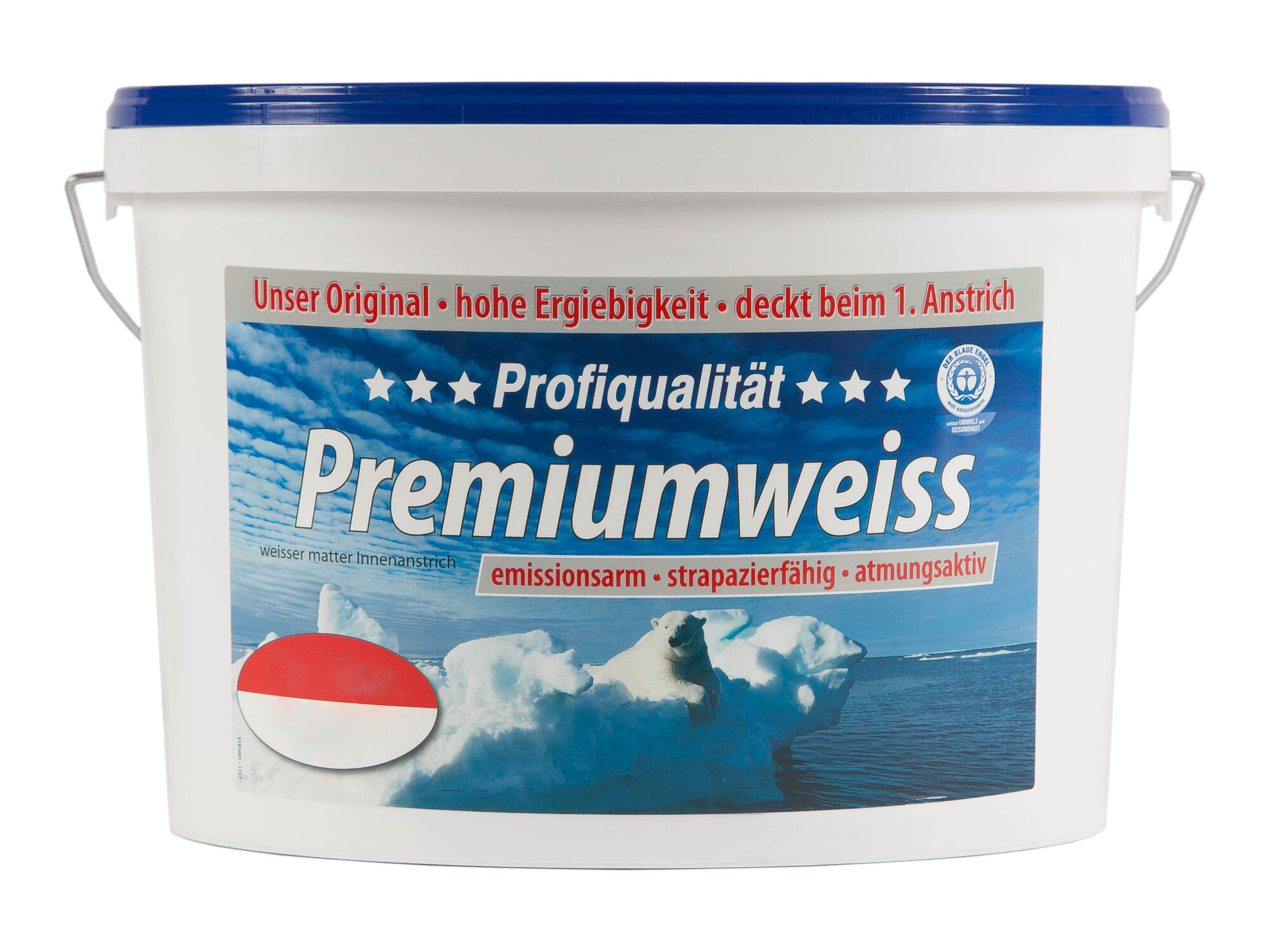 Wandfarbe »Premiumweiss« innen 5 l