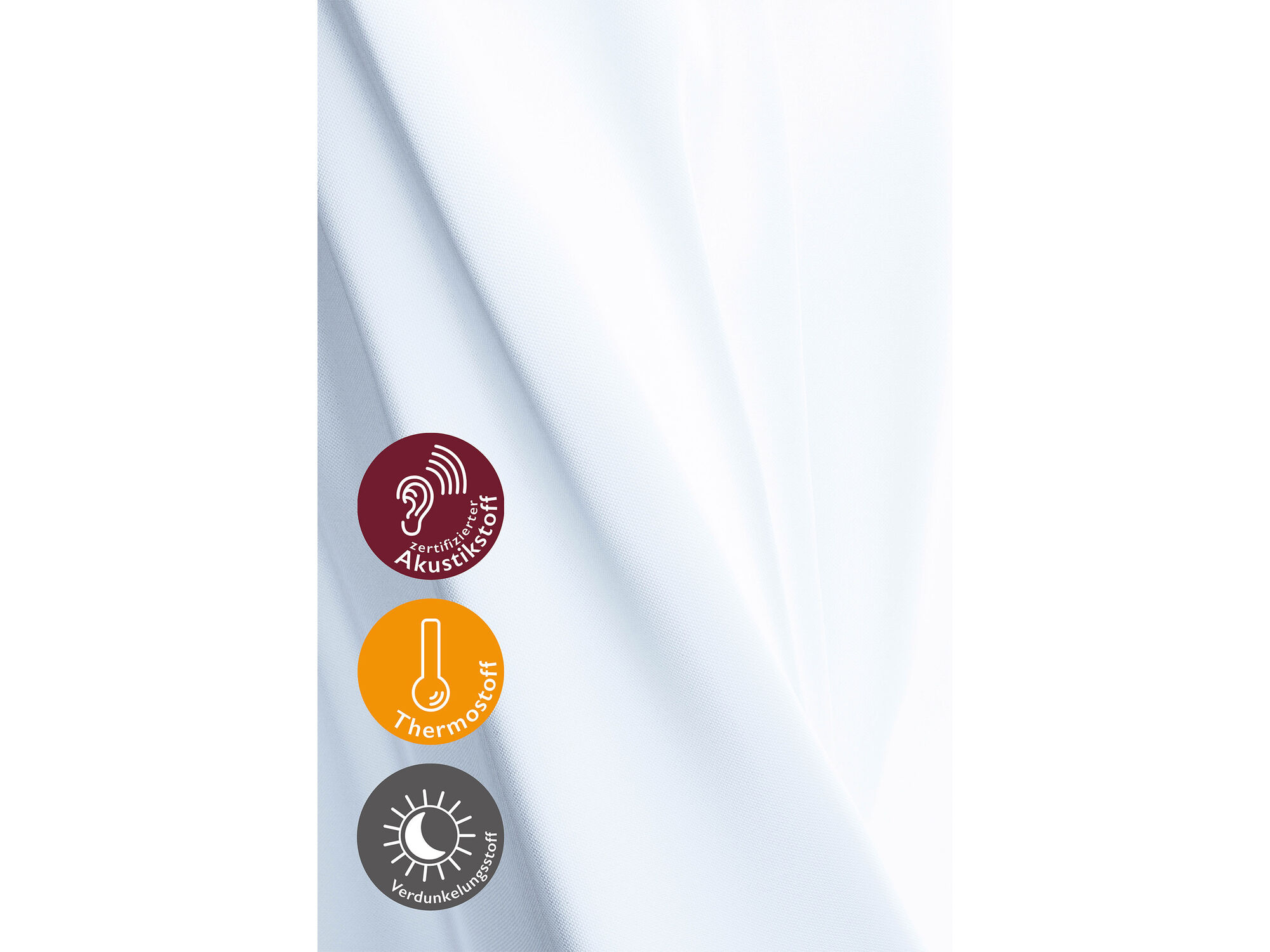 Fertigschal »Galdin« Weiß