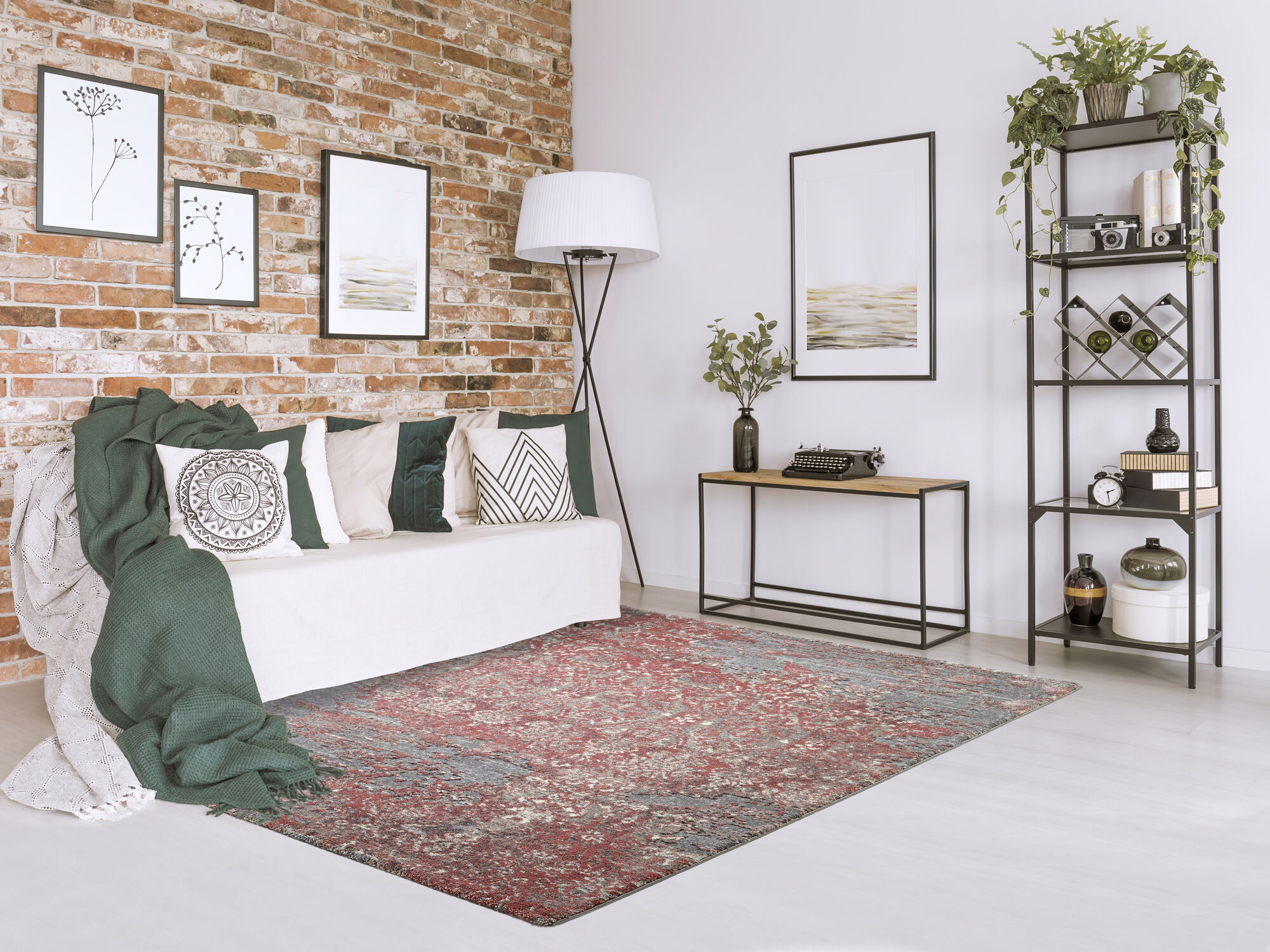 Weicher Shaggy Hochlor Langflor Teppich »Edition Loft 02« – Kuscheliges Rosenholz-Design, 160x230 cm