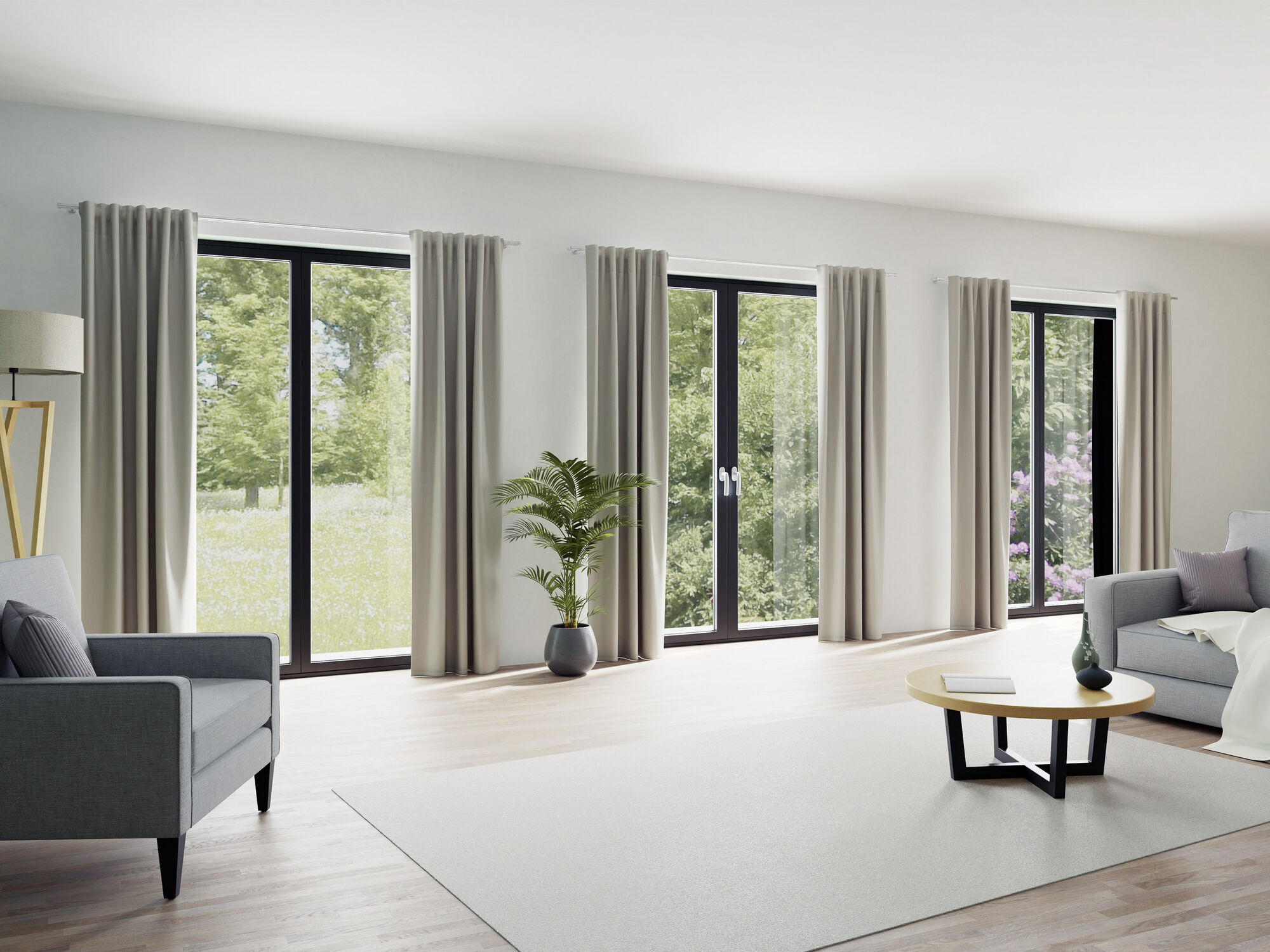 Fertigschal »Galdin« Beige