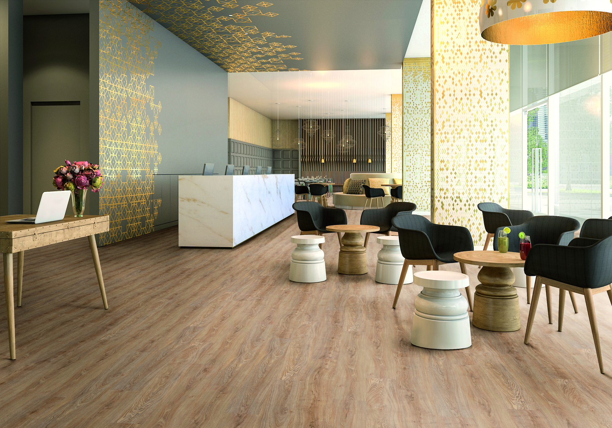 Design-Planke »Classic Style« 25-05 Eiche natur