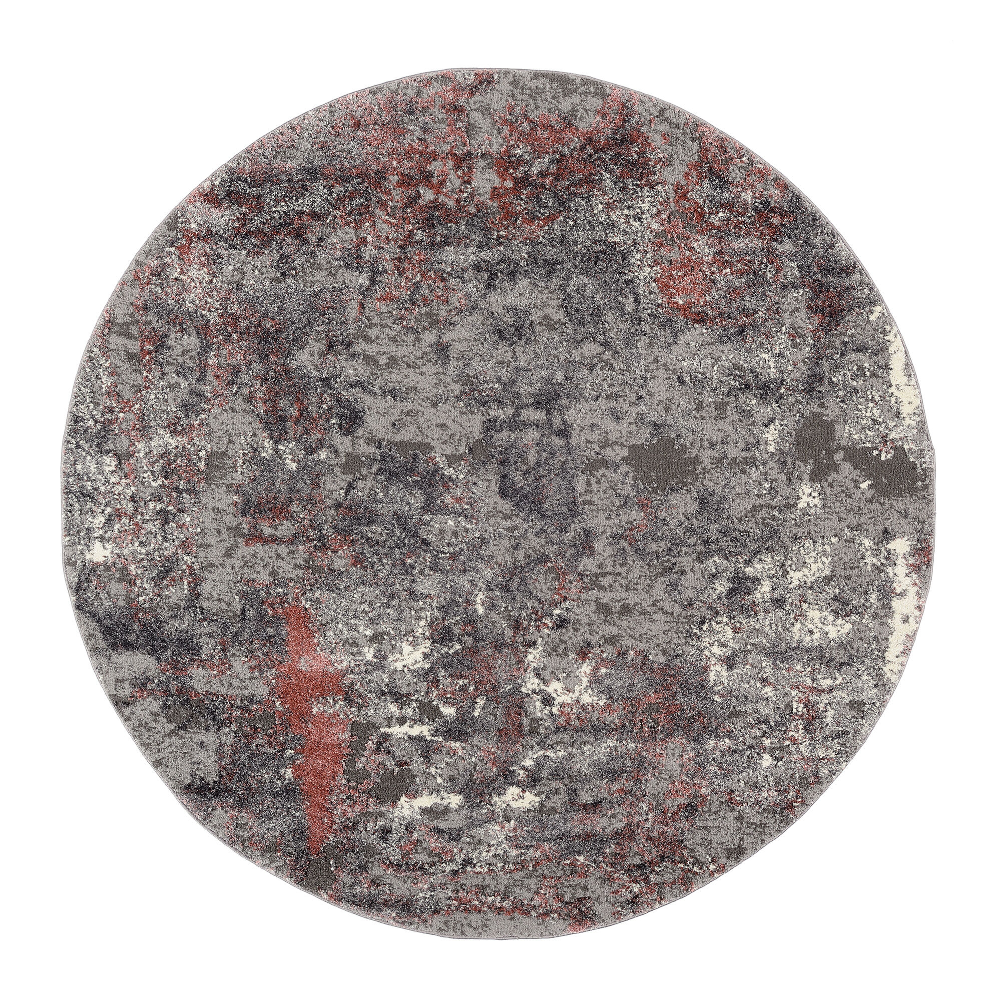 Weicher Shaggy Hochlor Langflor Teppich »Edition Loft 01« – Kuschelig weich, 3D Hochtief-Optik, Rosenholz, 120x120 cm