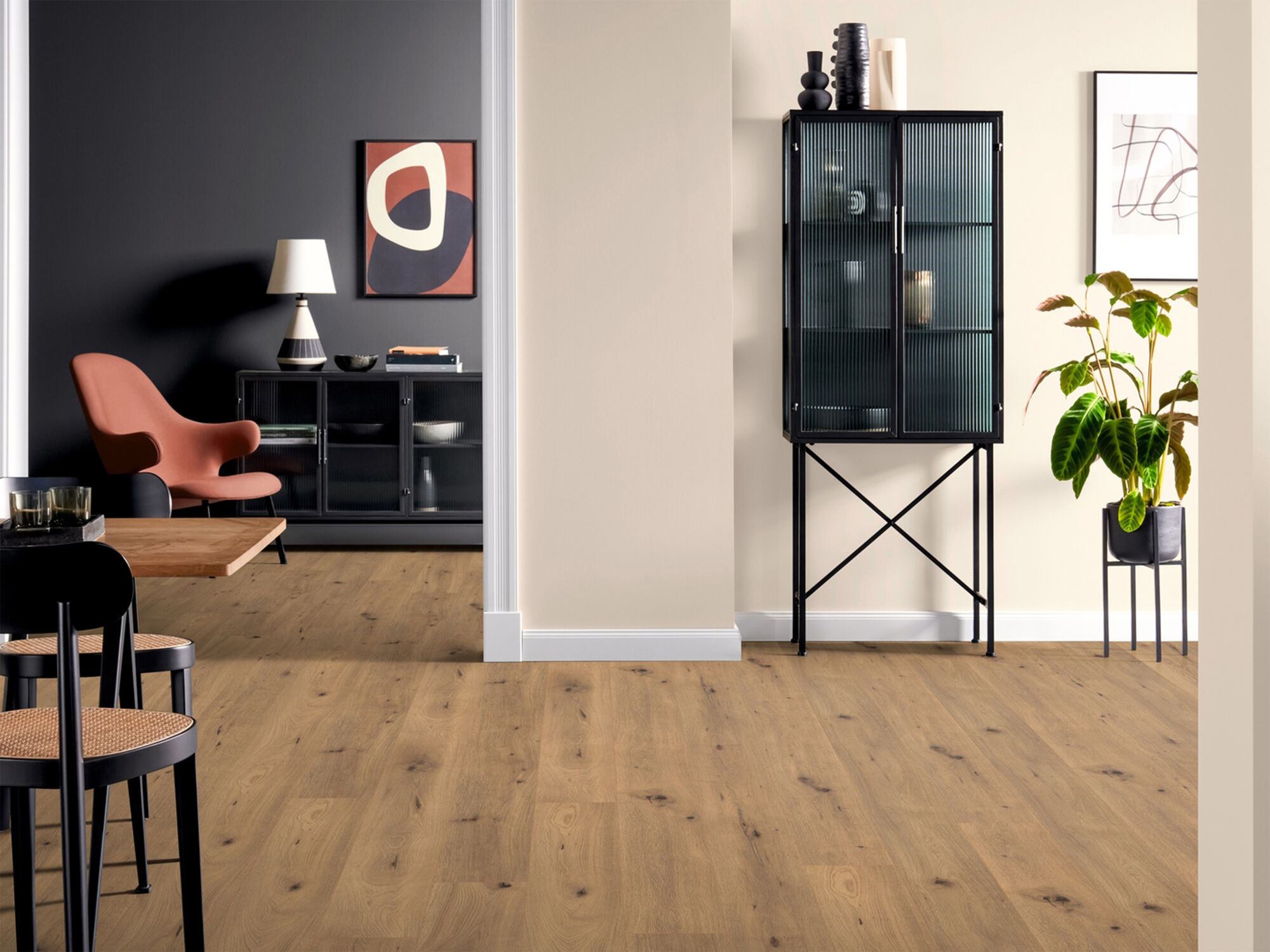 Edelharzboden Nature Line »Eiche Varel« 4V Landhausdiele