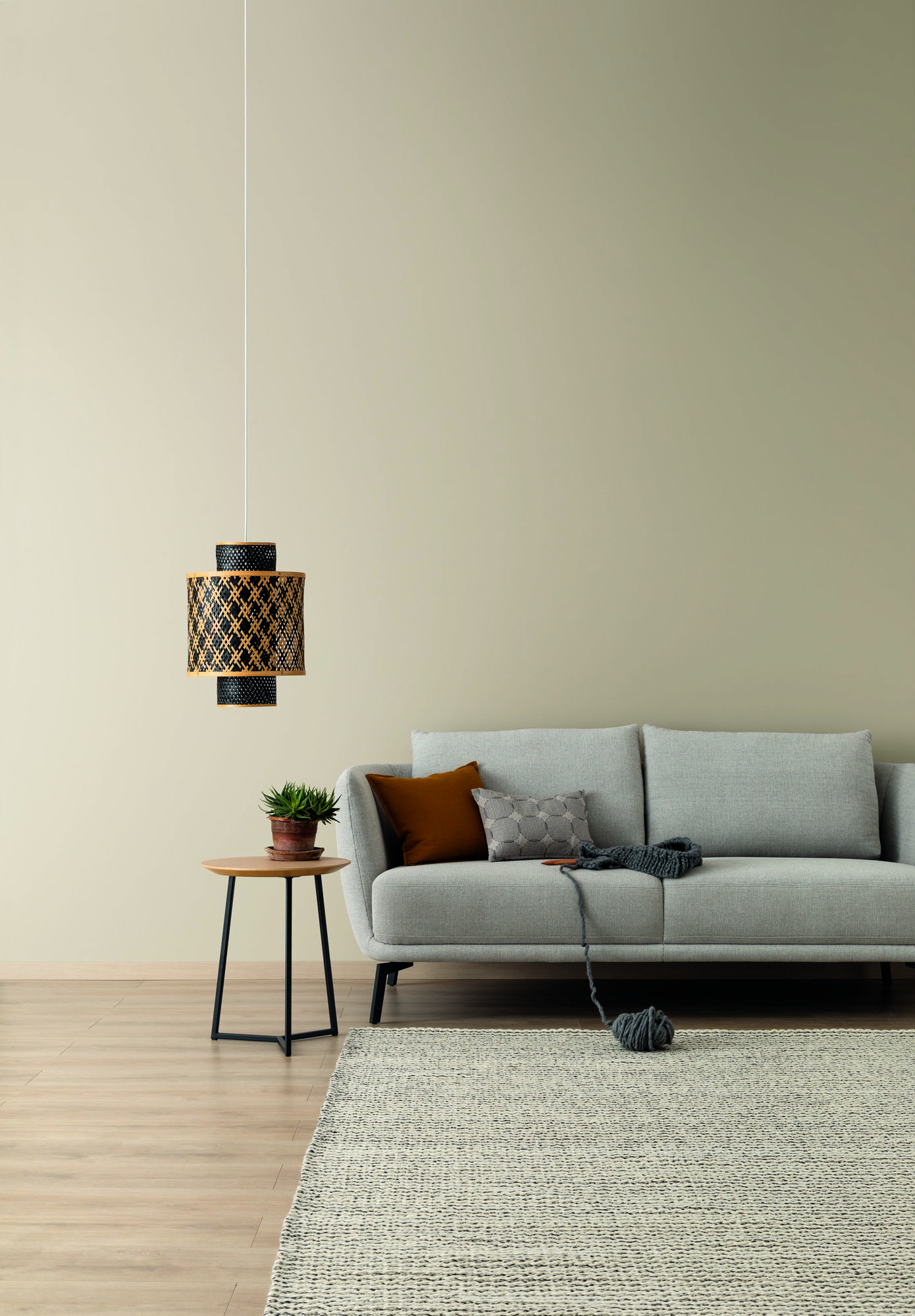 Hochdeckende Designfarbe Wollbeige