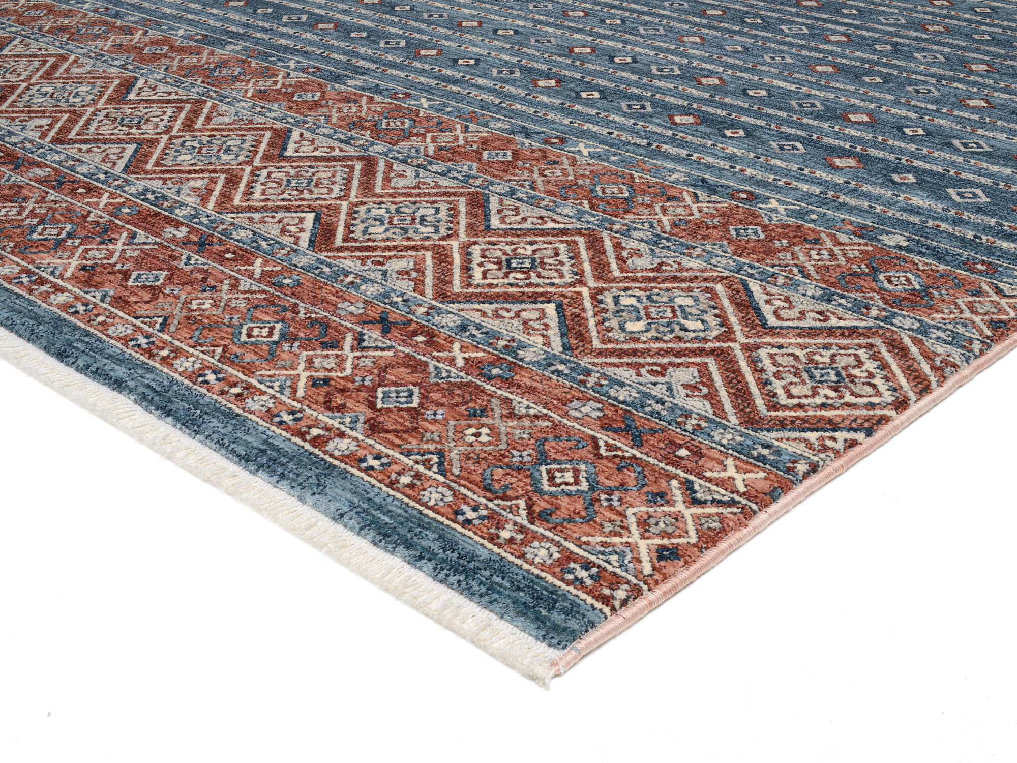 Teppich STYLE VINTAGE 013 571 blau-terra