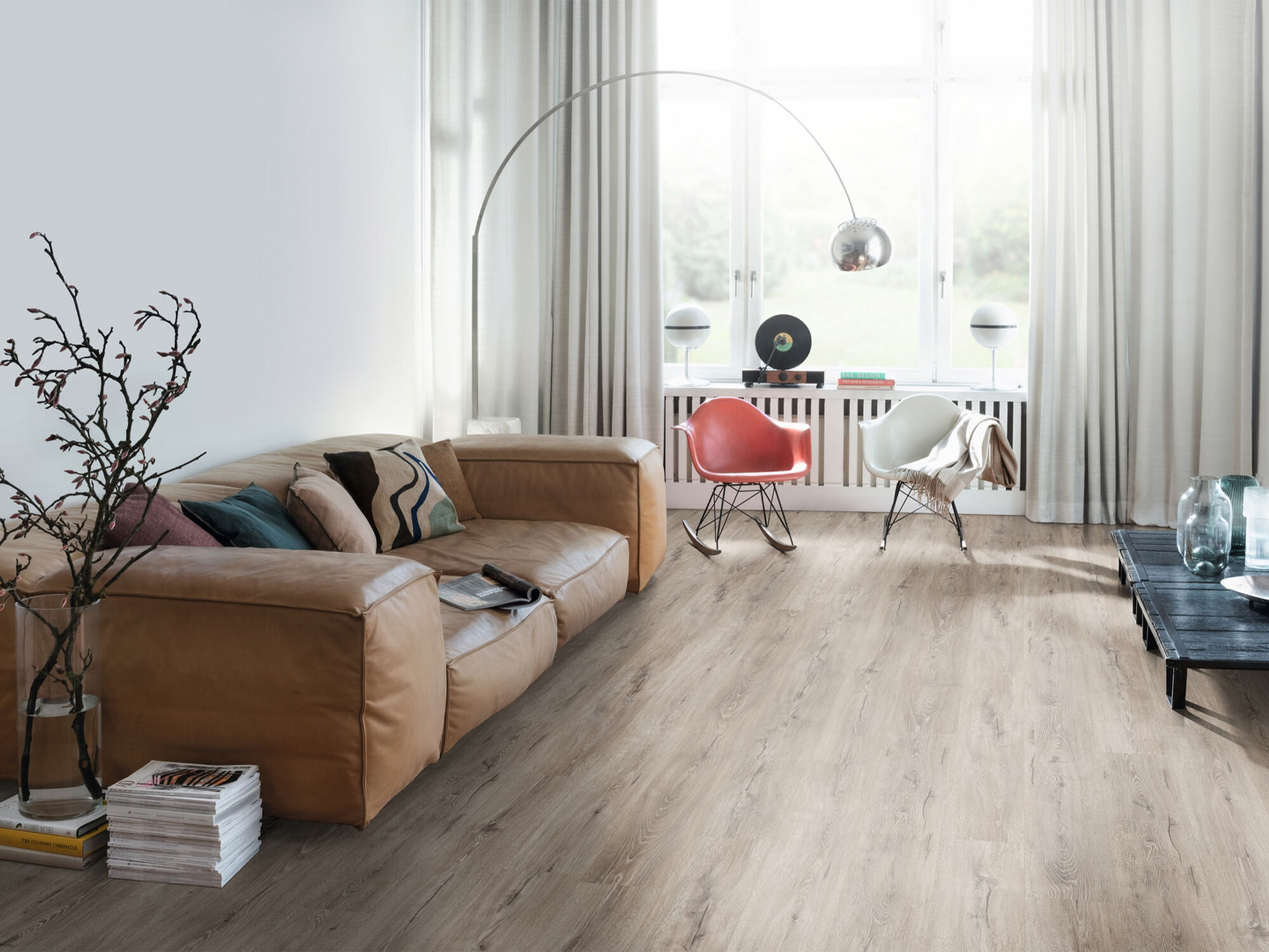 Edelharzboden Nature Line »Eiche Maastrich« 4V Landhausdiele