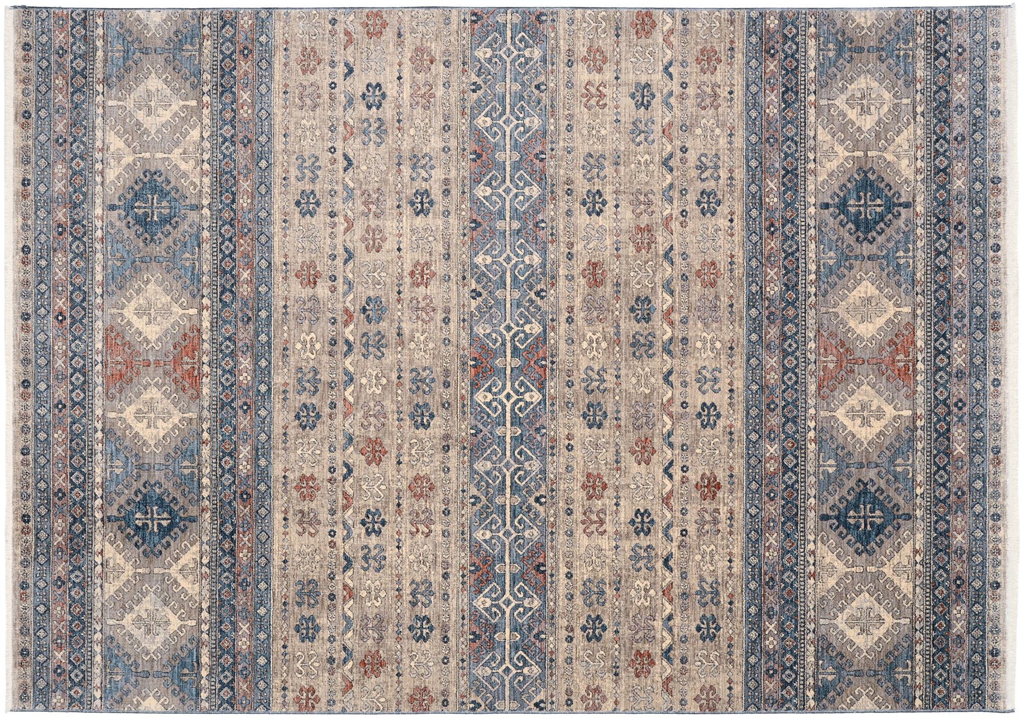 Teppich STYLE VINTAGE 014 924 grau-blau