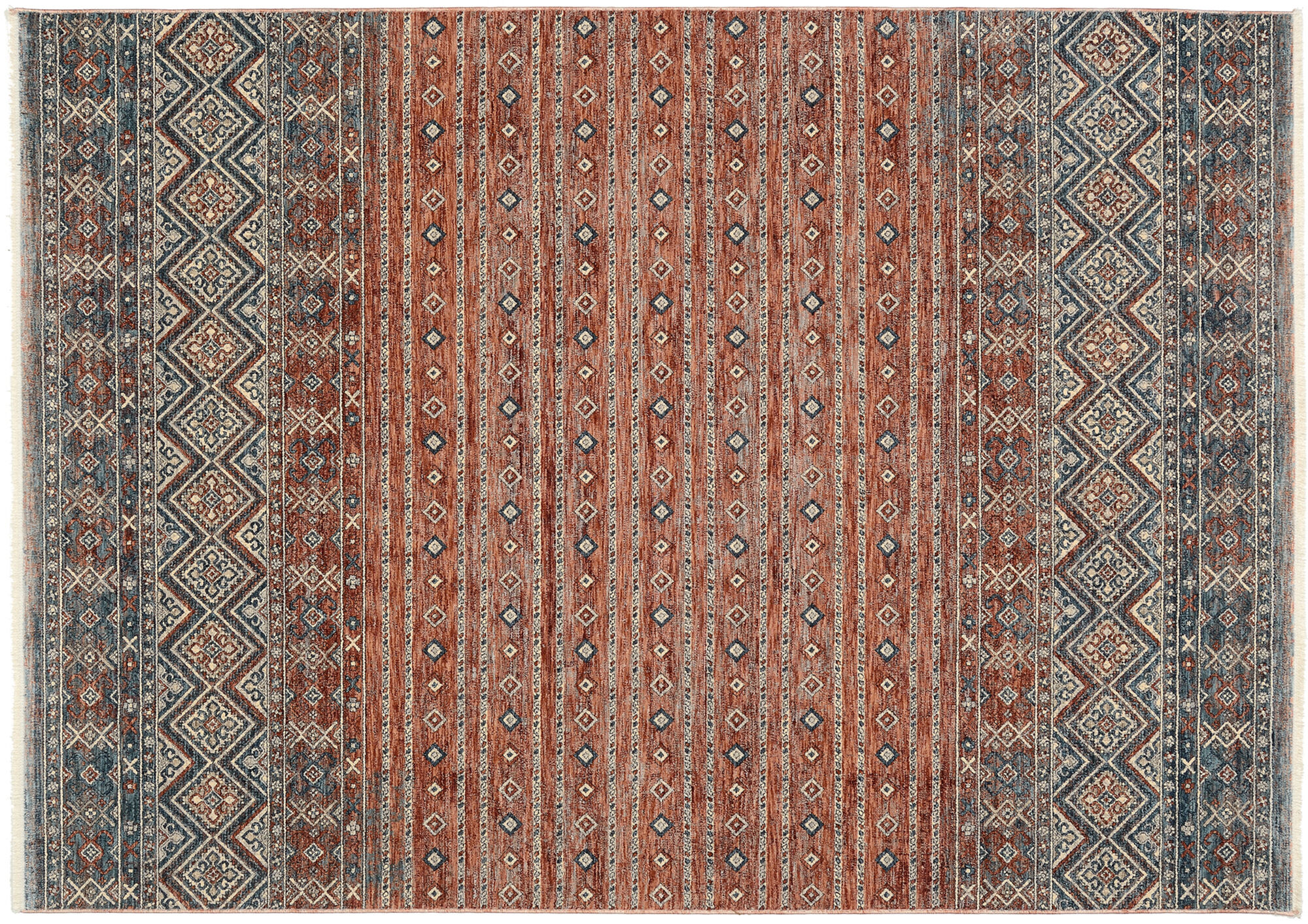 Teppich STYLE VINTAGE 013 572 terra-blau
