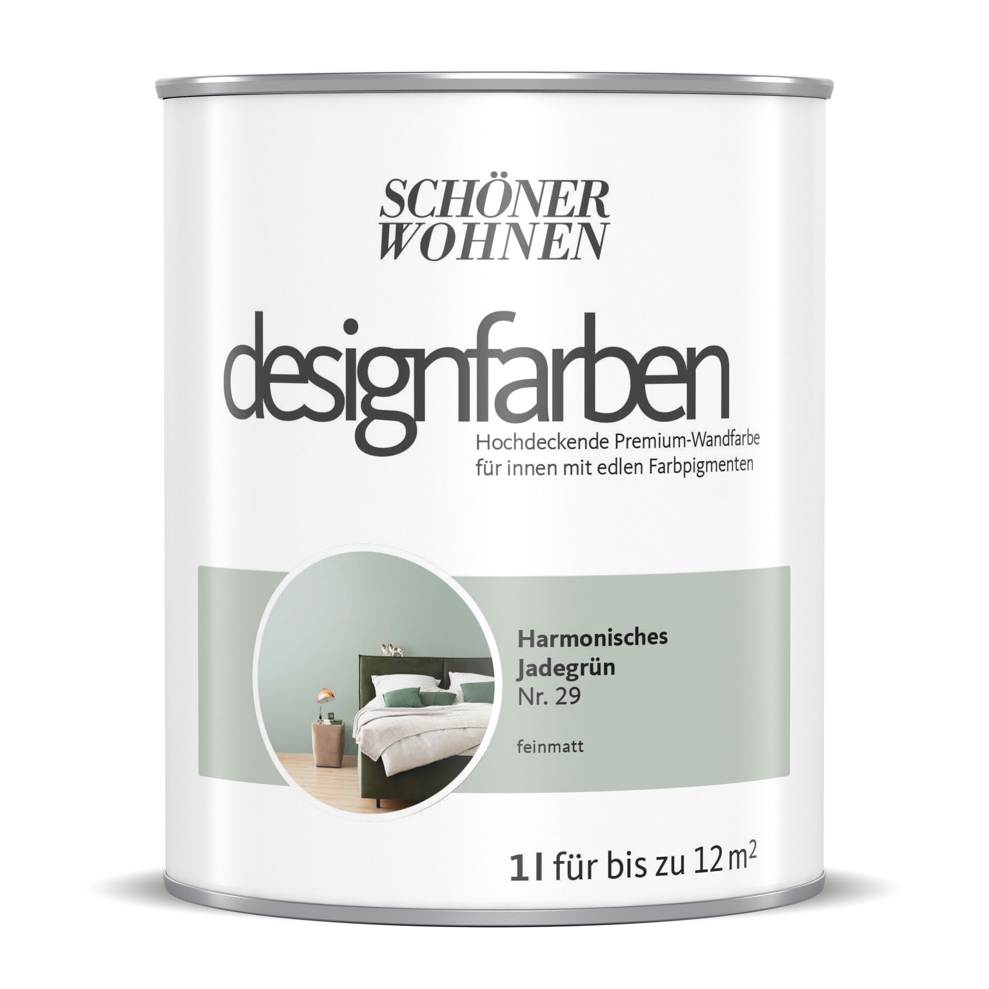 Hochdeckende Designfarbe Jadegrün