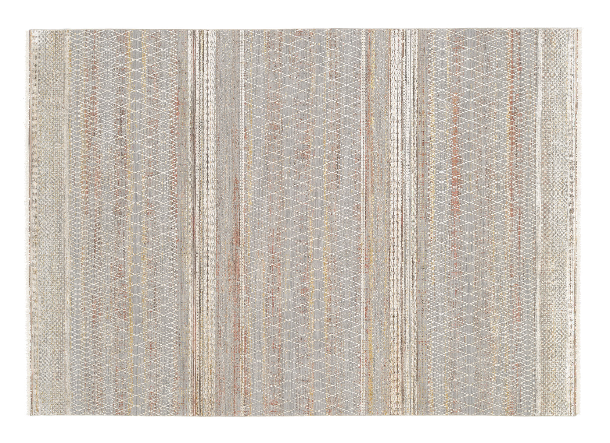 Vintage Designer Teppich MOMENTUM 01 natur