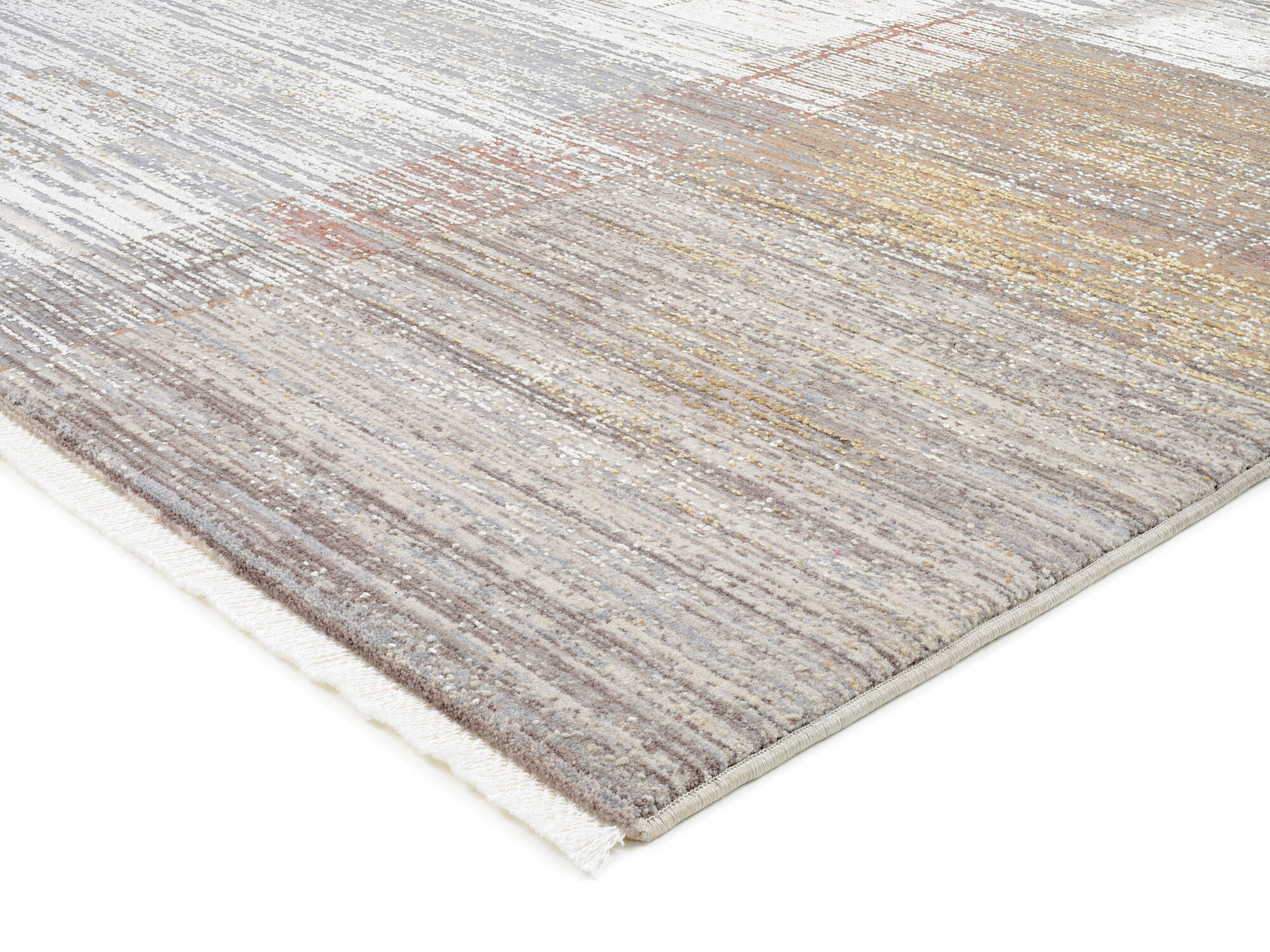 Vintage Designer Teppich MOMENTUM 03 natur