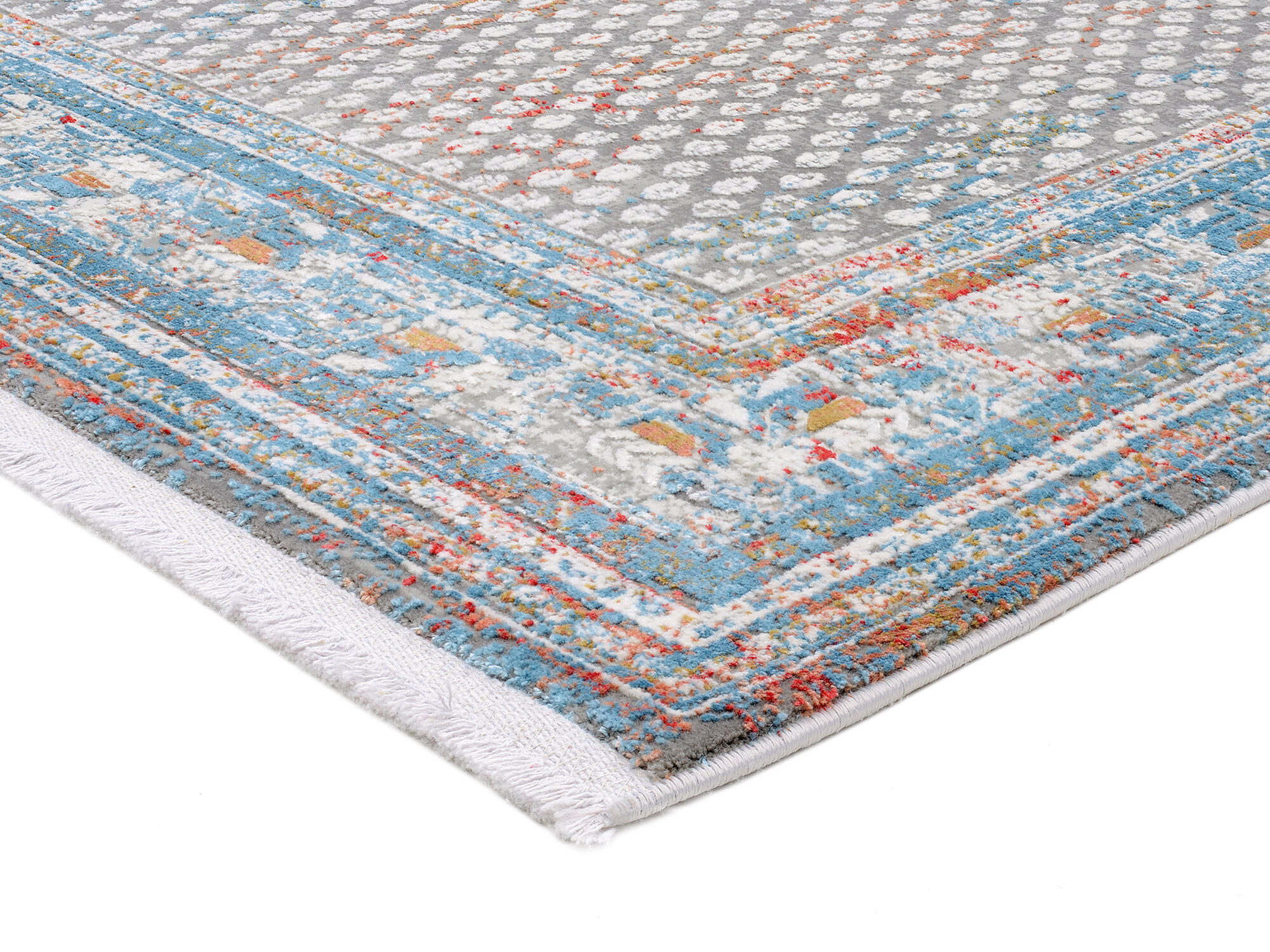 Teppich LIMITED 78 337 grau-multicolor