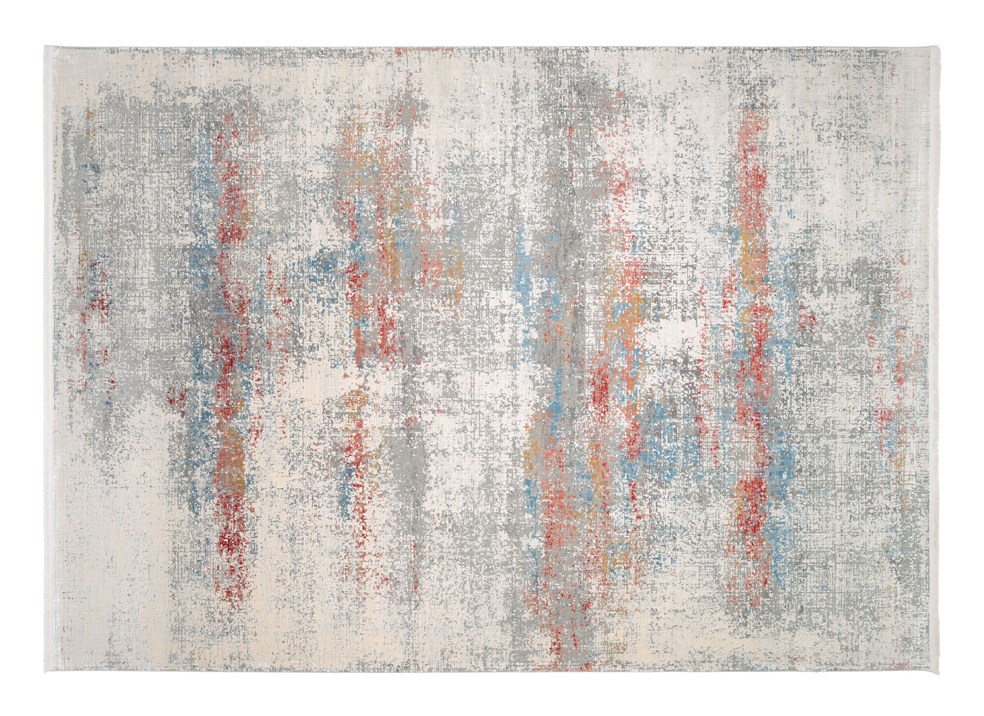 Vintage Designer Teppich STELLAR 02 multicolor