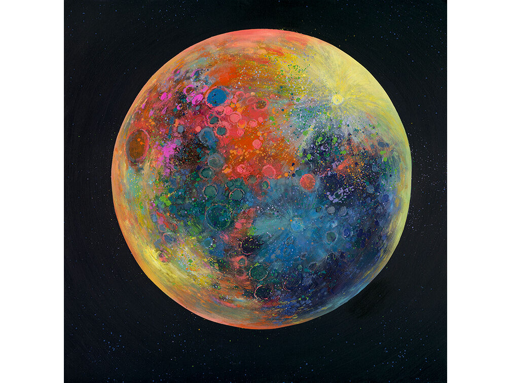 Leinwandbild »Planet« im Format 118 x 118 cm