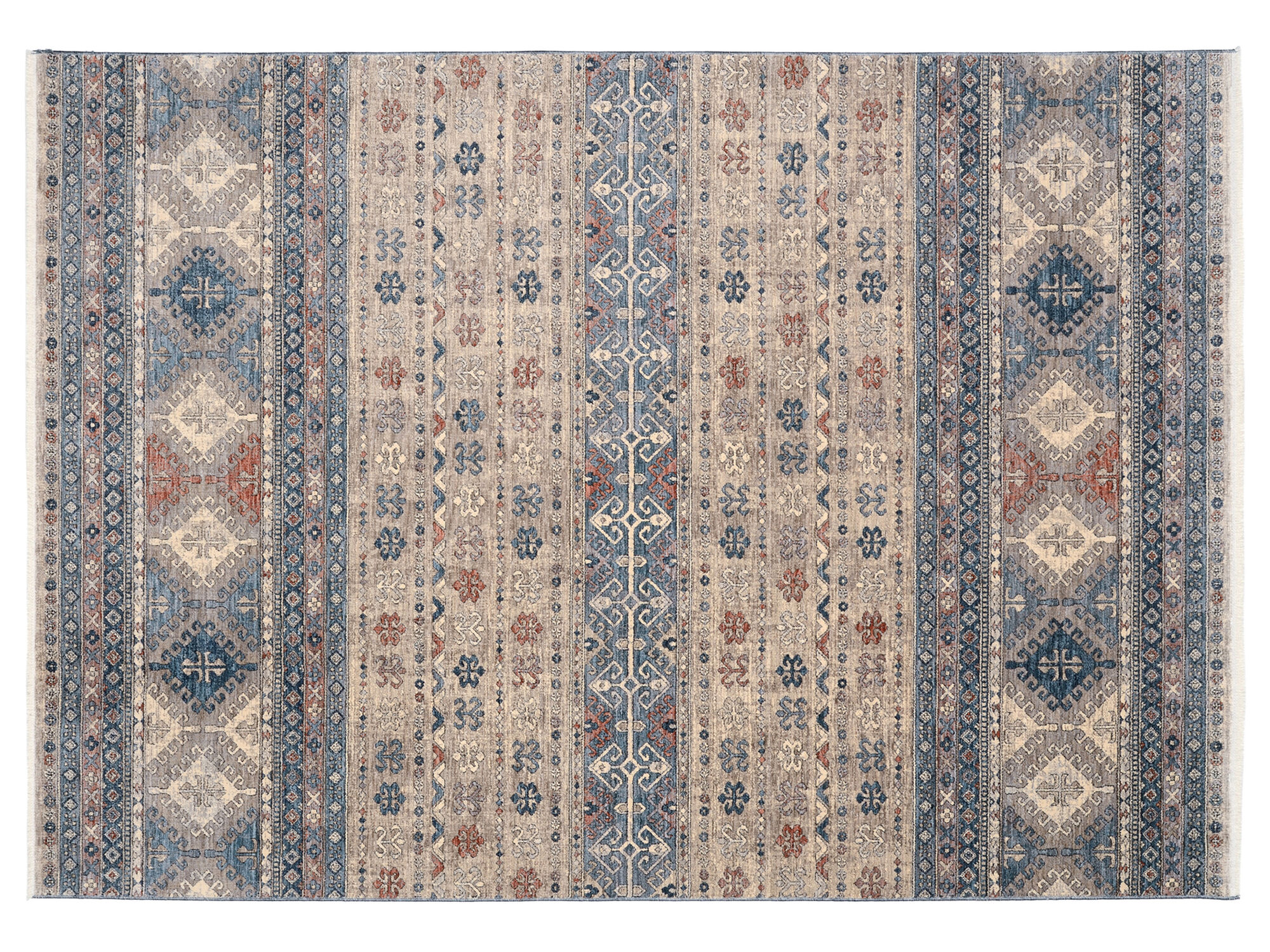 Teppich STYLE VINTAGE 014 924 grau-blau