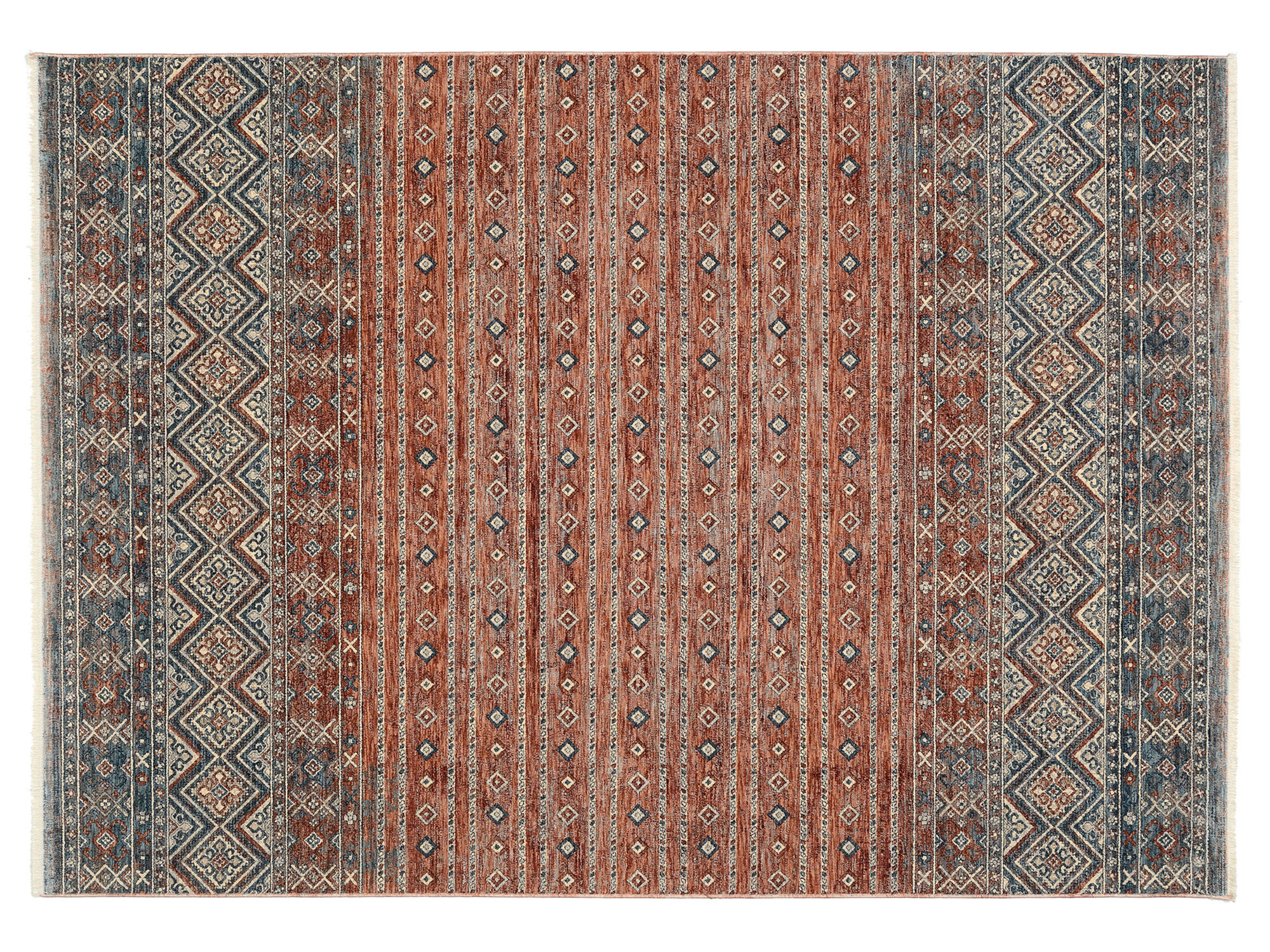 Teppich STYLE VINTAGE 013 572 terra-blau