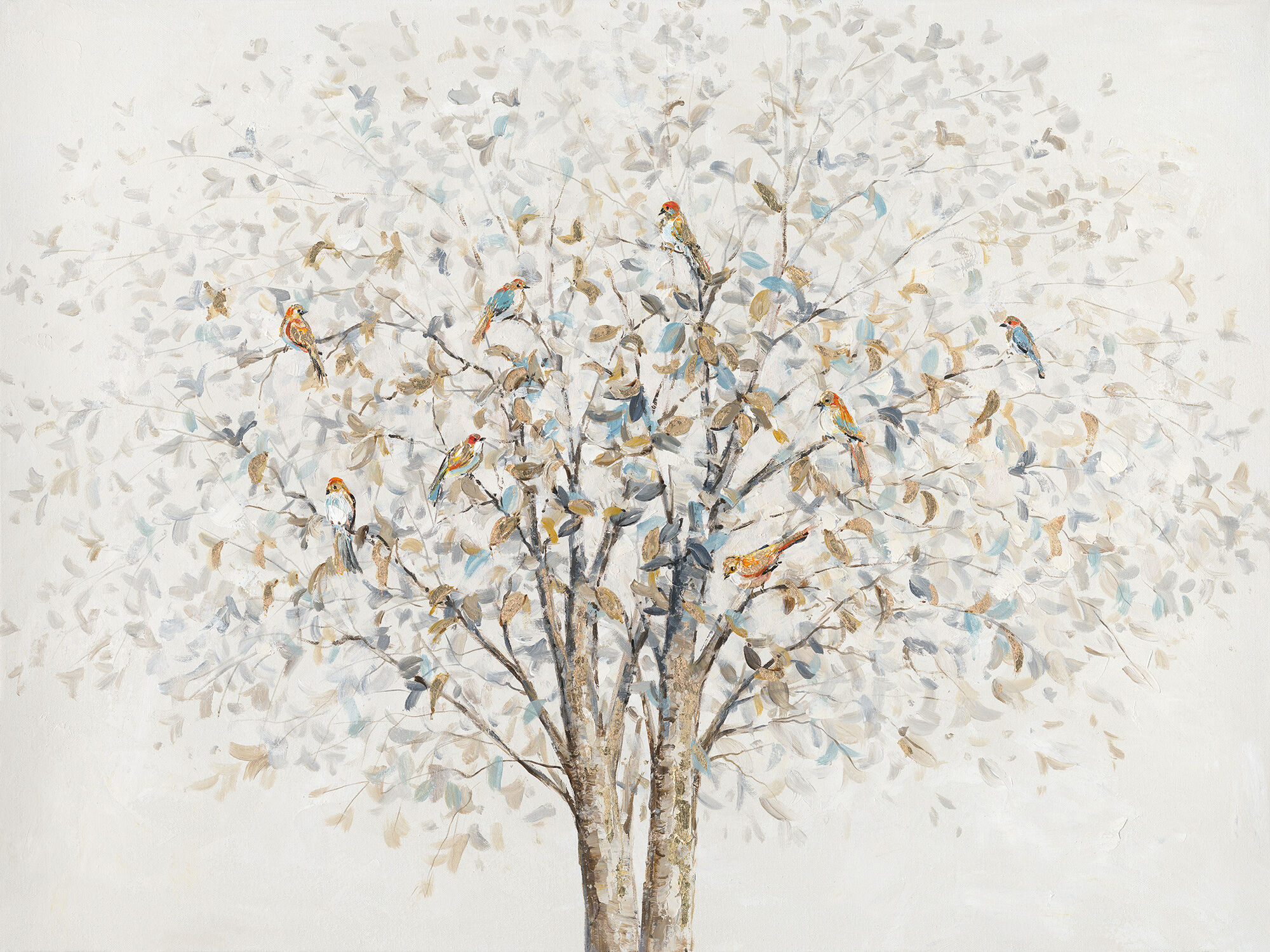 Baum mit Vögel, 120x90 cm LWRN-561