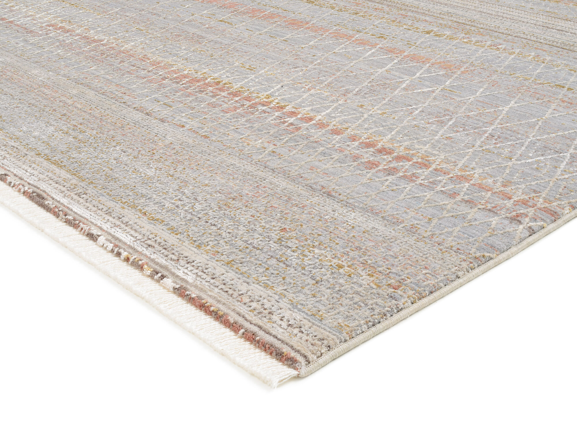 Vintage Designer Teppich MOMENTUM 01 natur