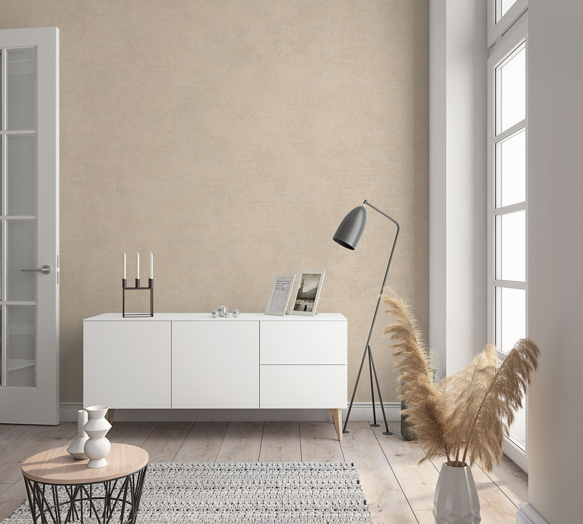 Vliestapete »Shades« Beige