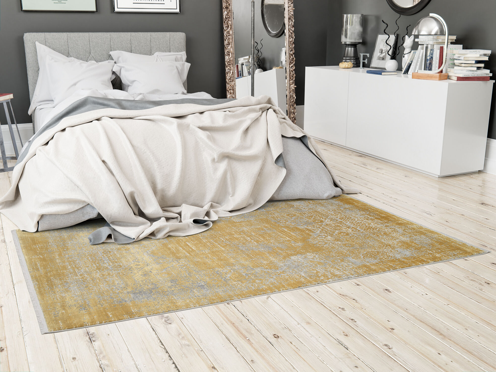 Teppich MAMLUK 02 450 gold