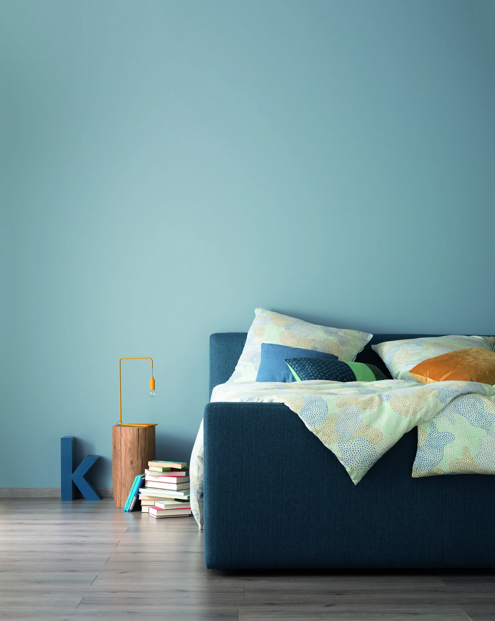 Hochdeckende Designfarbe Nordischblau