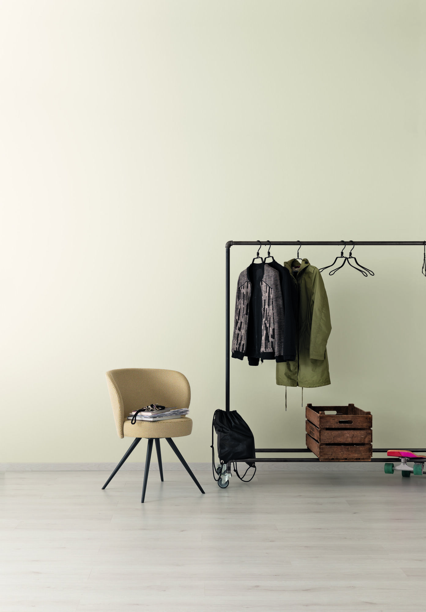 Hochdeckende Designfarbe Leinenbeige