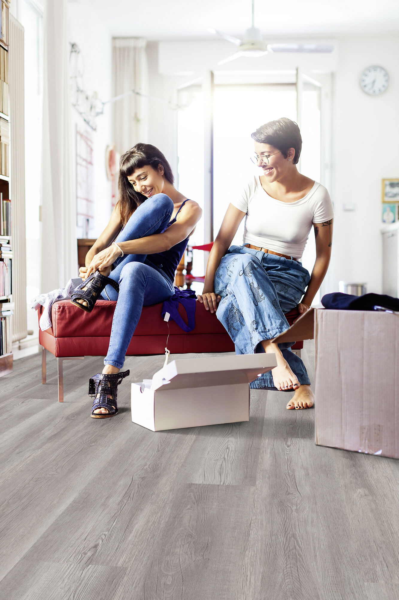 2,5 mm Classic Designboden »Mountain Style« Eiche Weisshorn