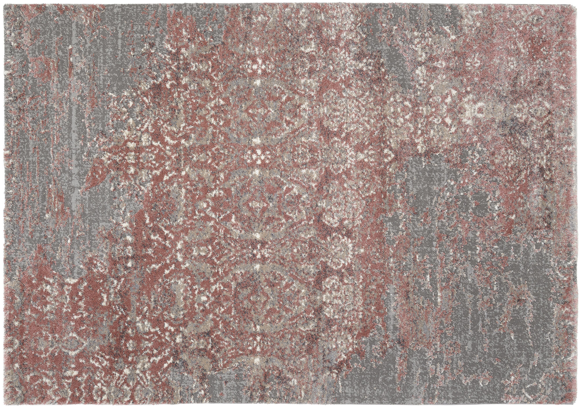 Weicher Shaggy Hochlor Langflor Teppich »Edition Loft 02« – Kuscheliges Rosenholz-Design, 160x230 cm