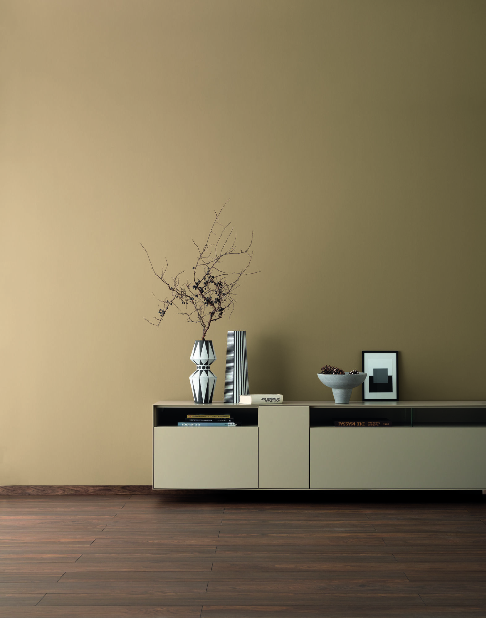 Hochdeckende Designfarbe Erdbraun