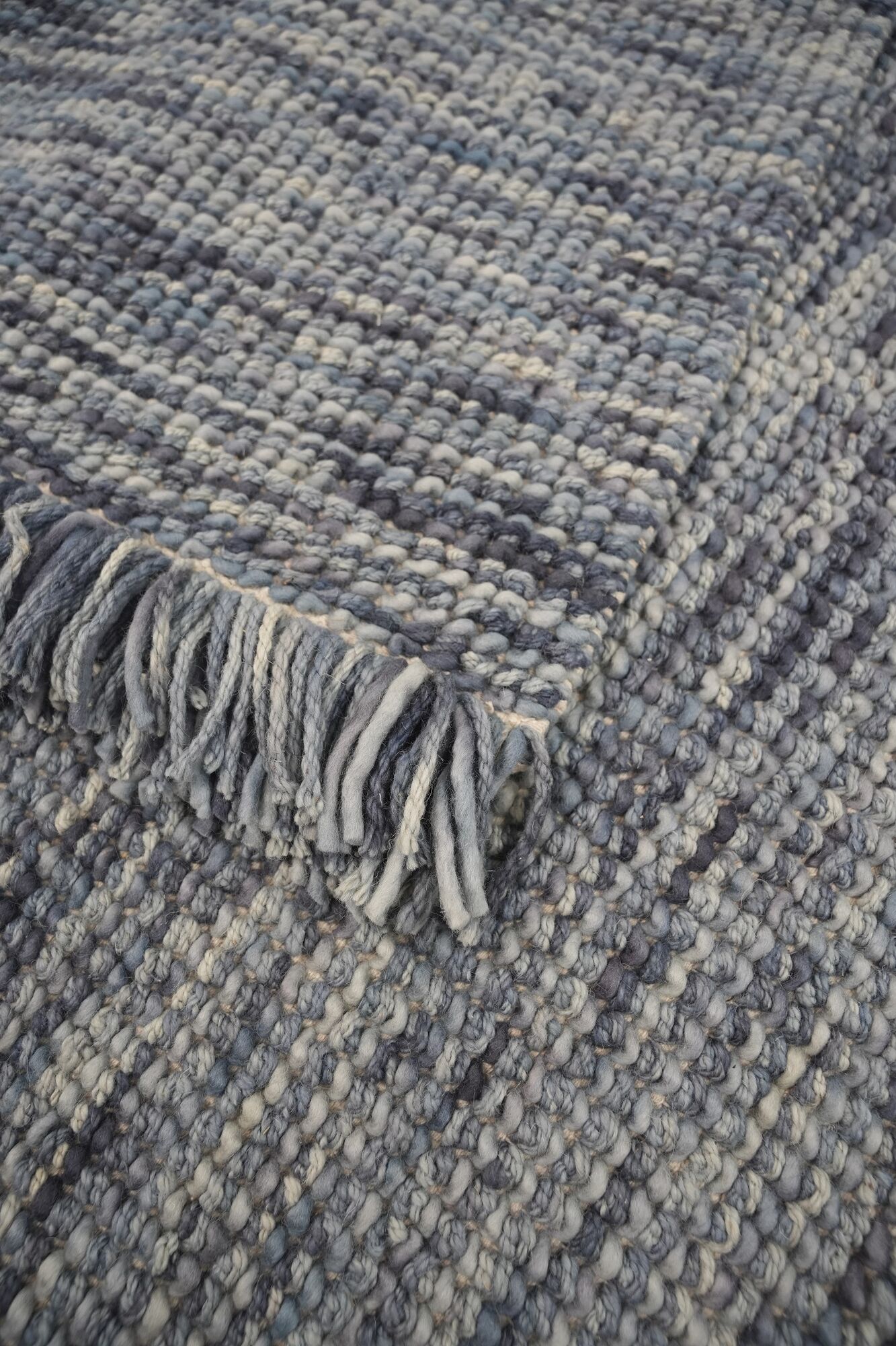 Wollteppich »Dolcy« Skyblue Mix